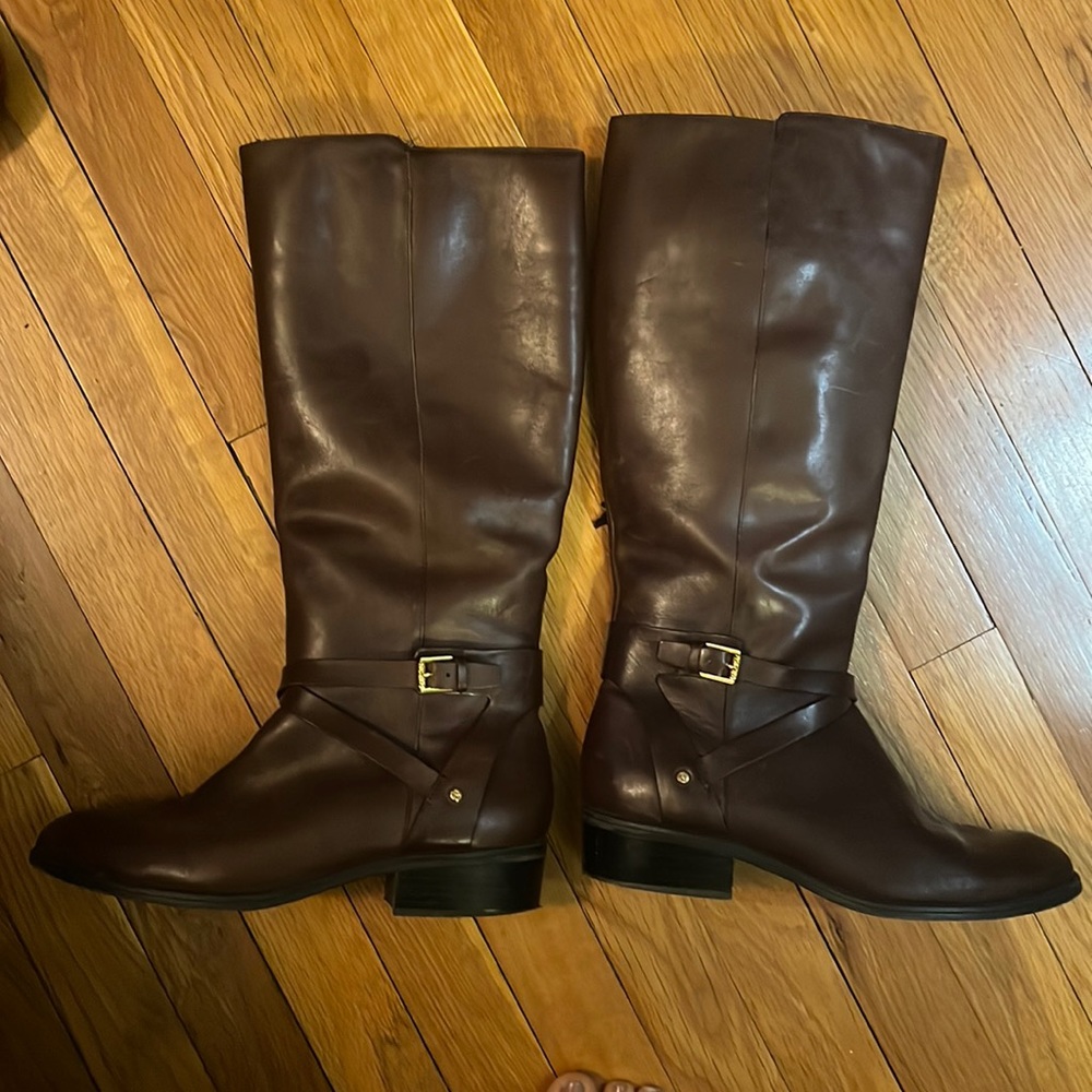 Ralph Lauren Leather Riding Boots